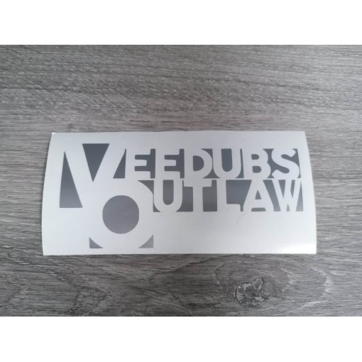 Stickers "Veedubs Outlaw"