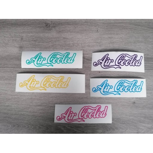 Stickers "air cooled"