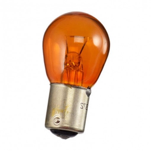 Ampoule 12v clignotant orange 21w (type BA15S)