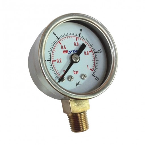 Manomètre de pression d'essence pour filtre à essence régulateur "KING" réf U120551