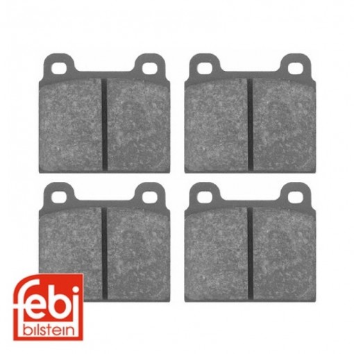 Set de 4 plaquettes de freins 8/72-6/86 (77x70x19mm)