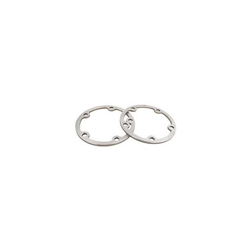 Paire d'elargisseurs de voie 10mm en inox 5x205