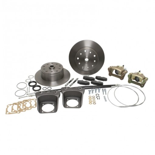 Kit frein à disques arrière double perçage 5x130 et...